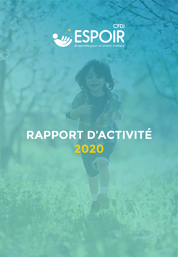 Rapport d'activité 2020 - Espoir-CFDJ